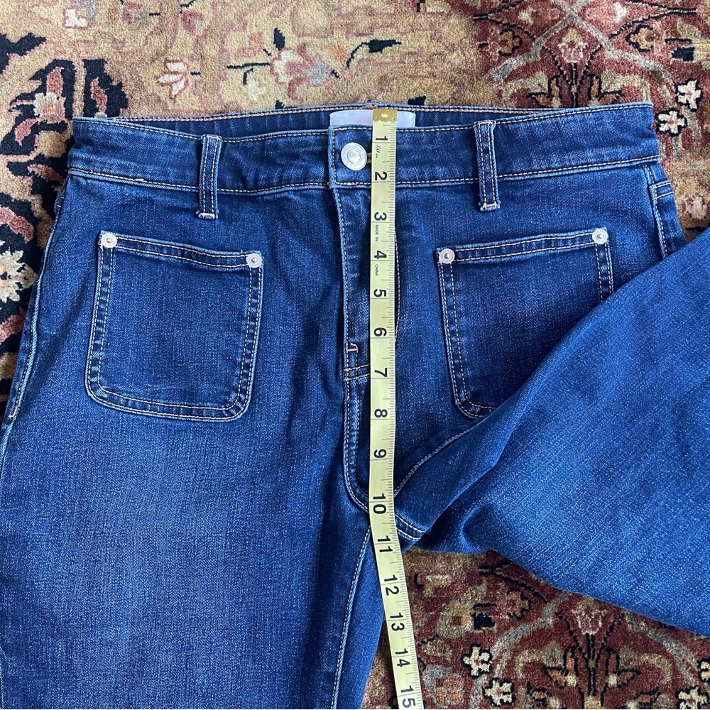 Current Elliott The Cropped Boot Patch Pocket Jea… - image 8